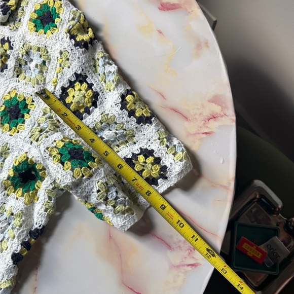 Zara Multicolor Crochet Top - Picture 9 of 9